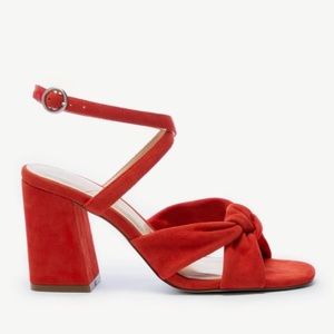 Sole Society Joanan Sandals - 8M Deep Coral